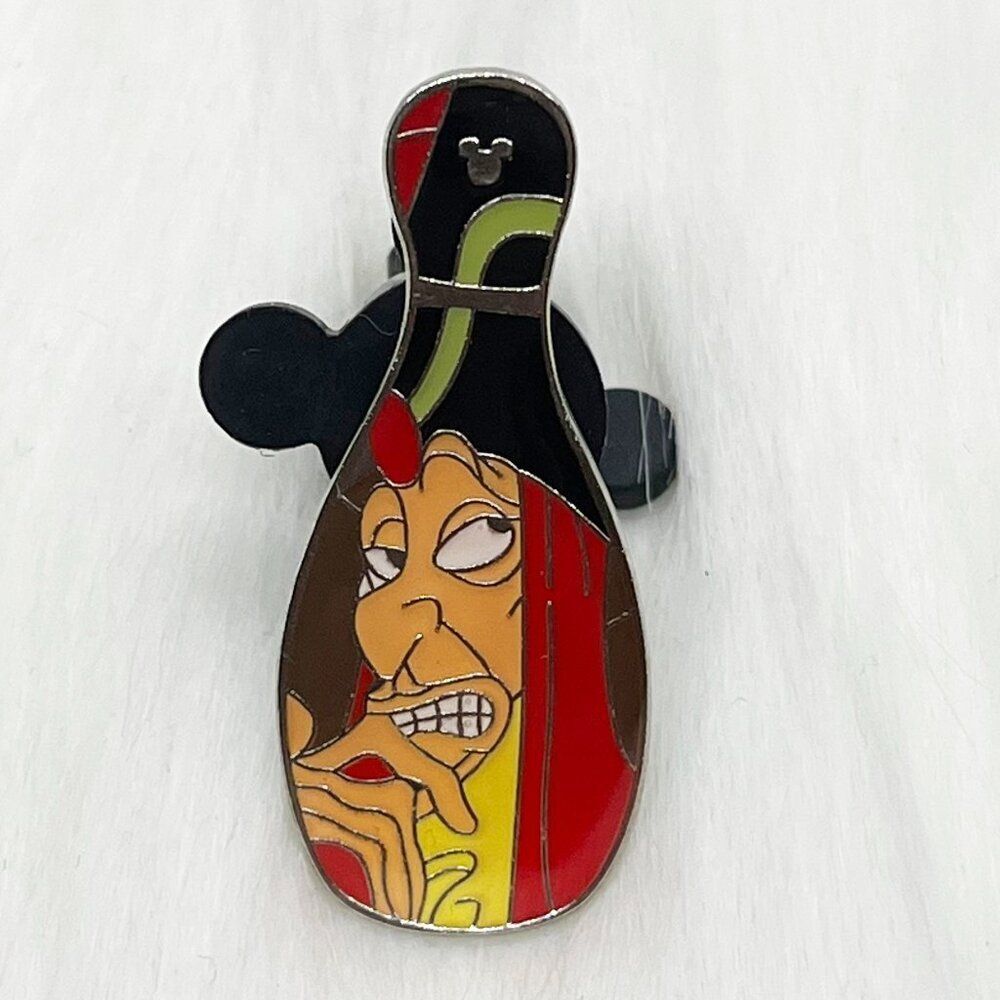 🔮 5/$25 Disney Villains‎ Bowling Pin Aladdin Jafar Pin